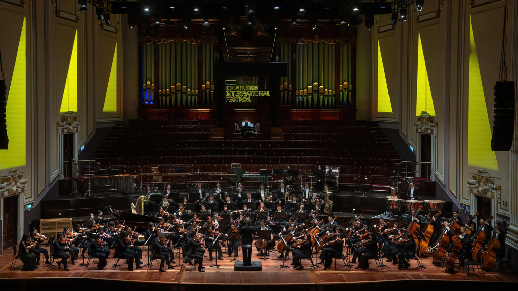 在世界艺术平台发出中国声音，国家大剧院管弦乐团首秀爱丁堡